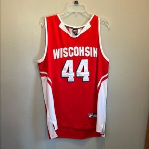 Wisconsin Red Frank Kaminsky Basketball Jersey